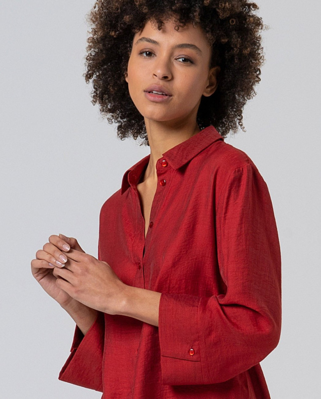 Surkana oranžová blúzka. 555LIVO124 1