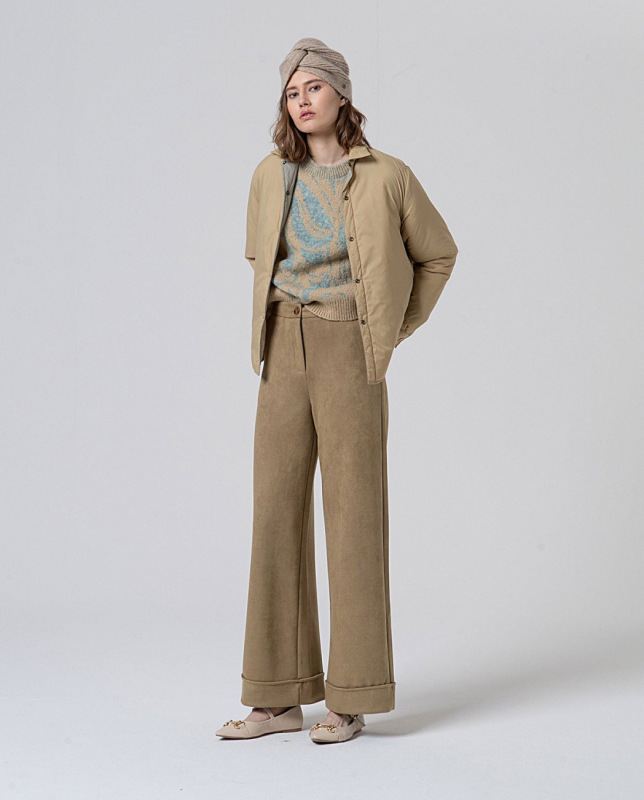 SURKANA Dámska prechodná obojstranná bunda, béžovo sivá 555OMCA421 2