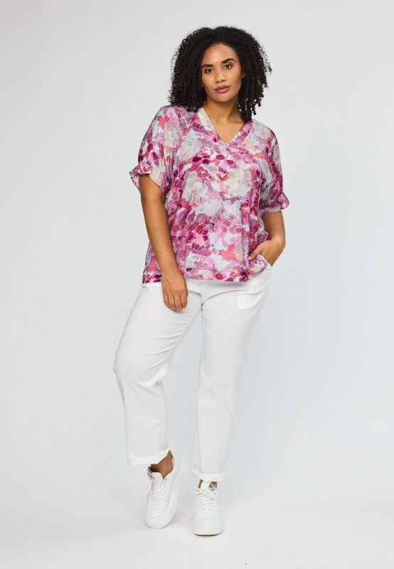 Studio Dámska kvetinová blúzka. S262810 2