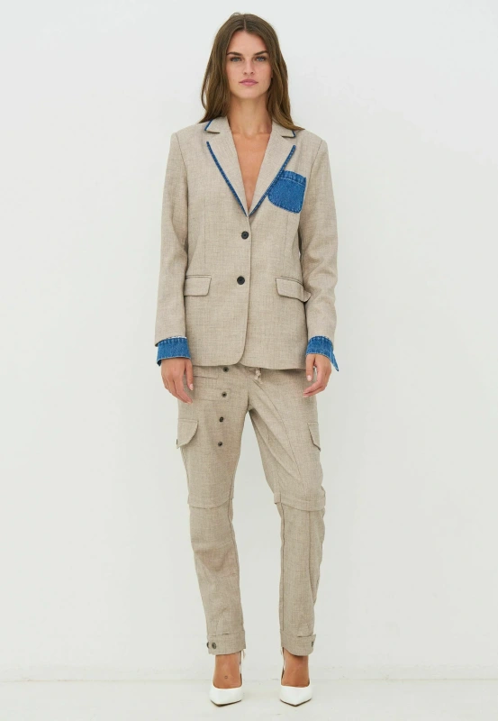 NÜ-Denmark Dámsky krémový komplet.